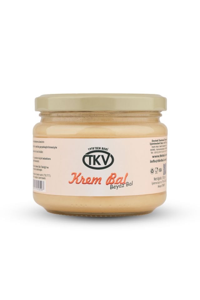 Krem Bal (Beyaz Bal) 350 gr