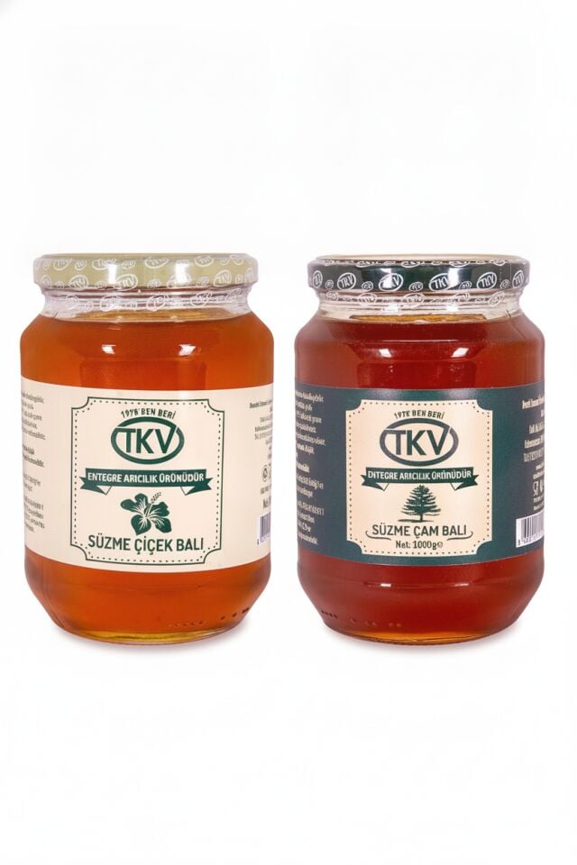 Çiçek ve Çam Balı İkili Paket (2 x 1 kg)